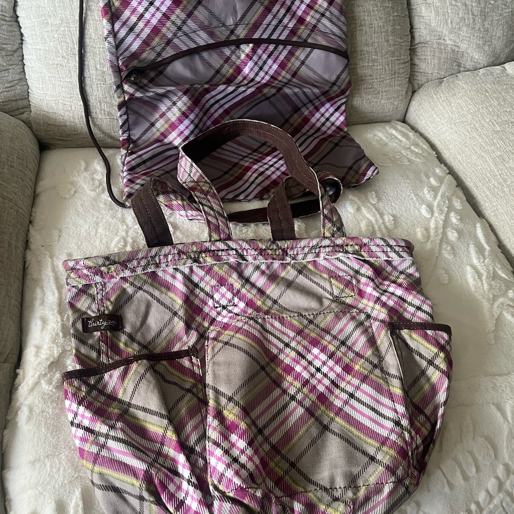 Thirty one  Pink and Brown Women's Bag - Picture 2 of 4